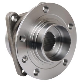 TRQ Front Rear Wheel Bearing & Hub Assembly AWD with ABS Sensor Compatible with 2015-2017 Chrysler 200 2014-2022 Jeep Cherokee