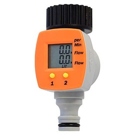 Water Saving Flow Meter AS-111 (Instantaneous and Accumulated Flow Rate Display) (Purchase Body + Fitting Set)