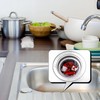Suclain 500 Pcs Disposable Mesh Sink Strainer Bags, Elastic Kitchen