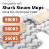 Reliapart Steam Mop Floor Pads Rectangular Head Type for Shark