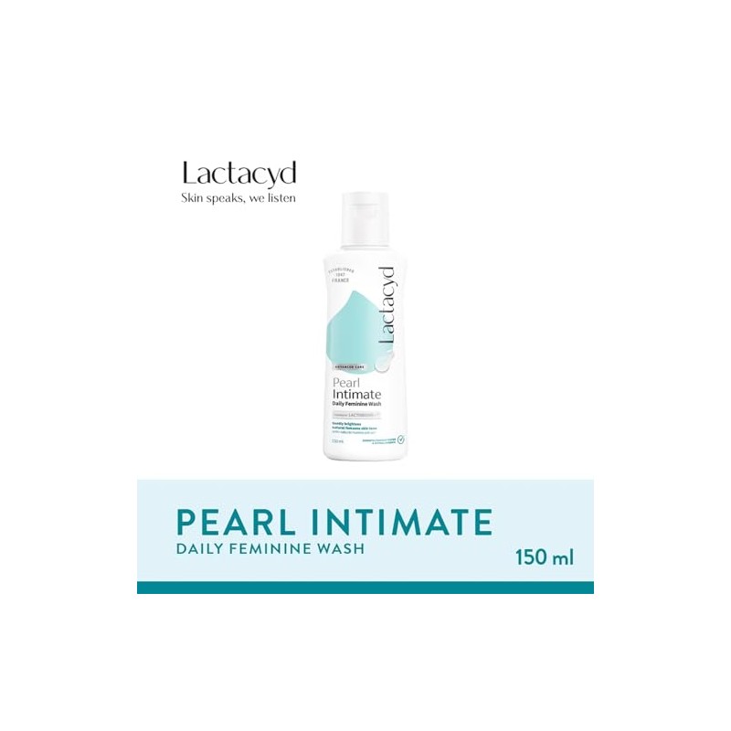 Lactacyd- Jabón líquido femenino diario Pearl Intimate 150 ml