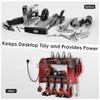 CCCEI Set Power Tool Organizer Wall Mount with Charging Station.