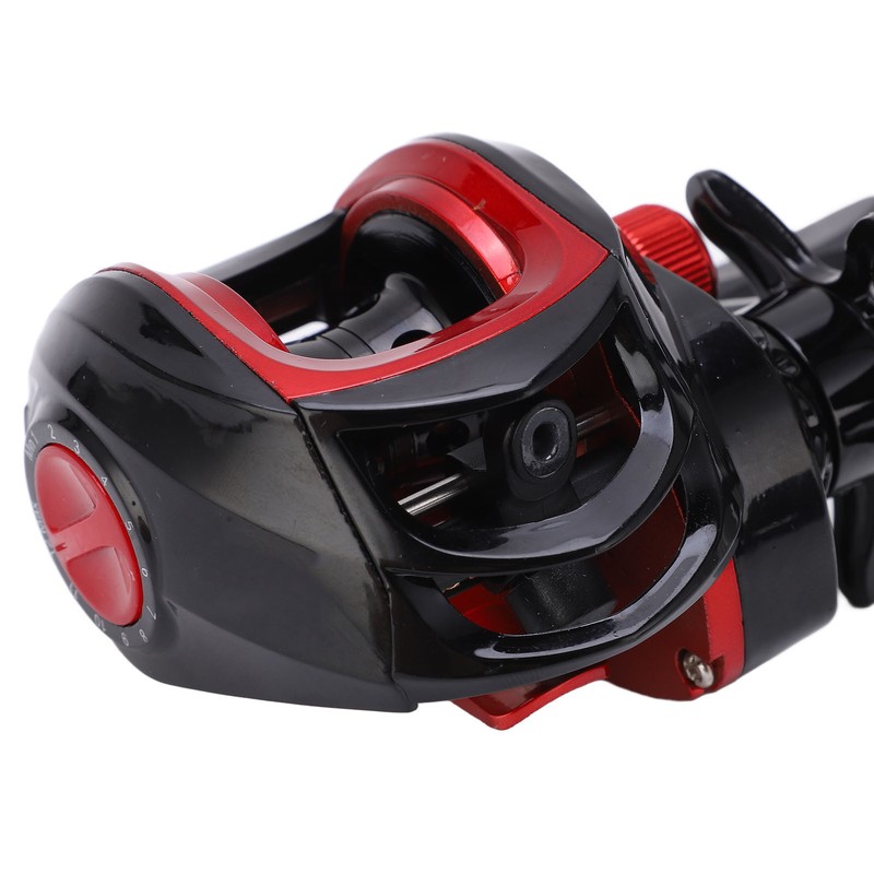 LK201 Plastic/Aluminum Alloy Black Red Magnetic Brake Standard Right/Left Hand