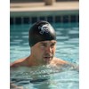 escualo Gorra para Natacion Unisex Adulto Modelo Calavera (Silicon) Impermeable,