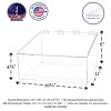 Marketing Holders Bread Bin Clear Acrylic Pastry Bin with Lid