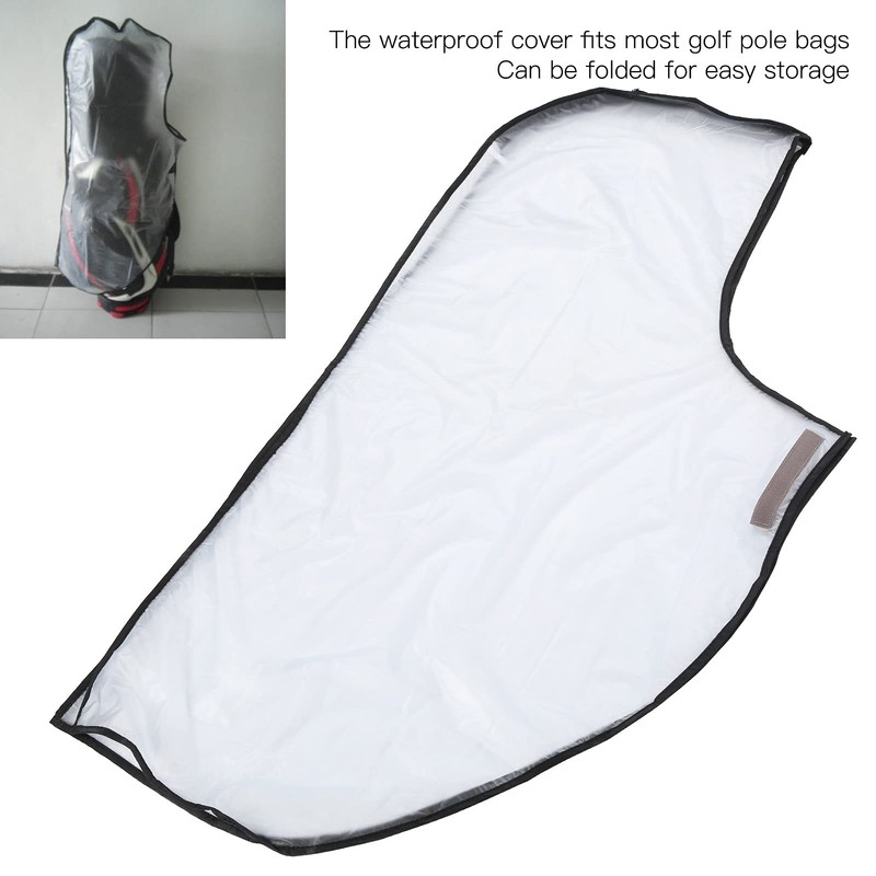 Golf Bag Waterproof Cover, Rain‑Proof Golf Bag Rain Cover Portable