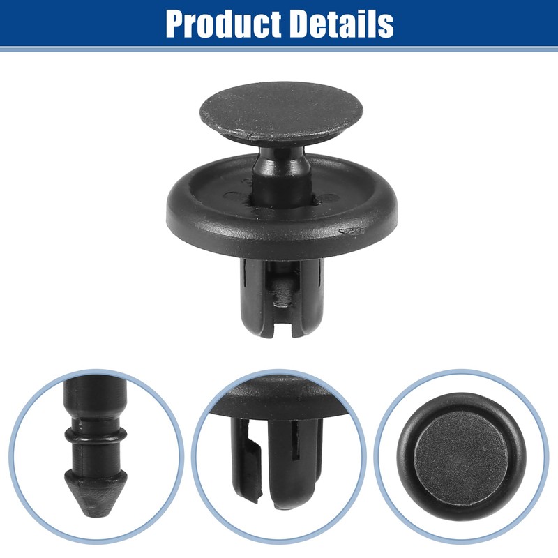 ACROPIX Car Front Fender Retainer Clip Push Type Rivet for