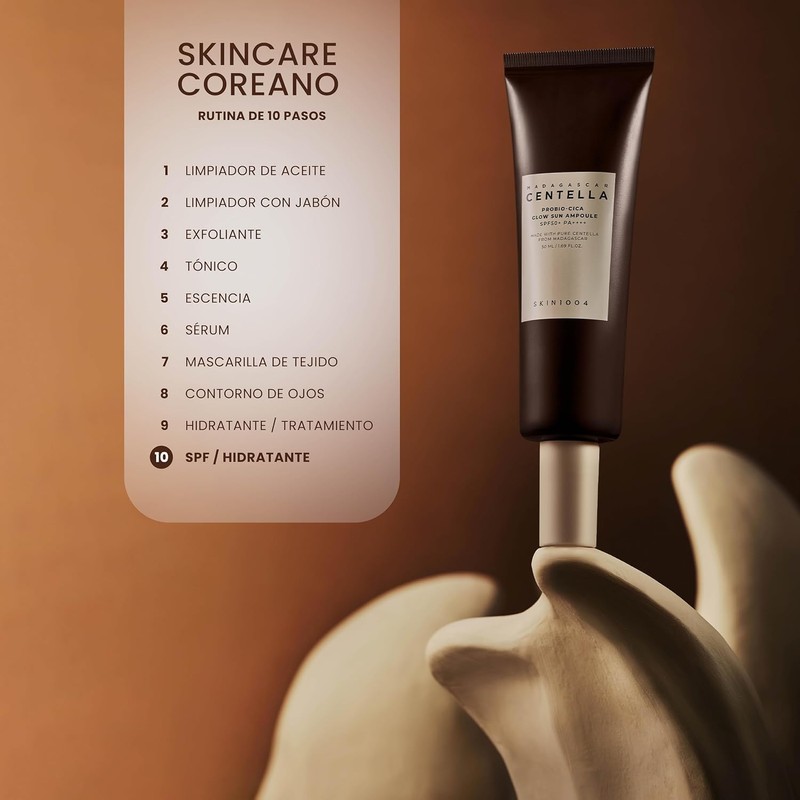 SKIN1004 Madagascar Centella Probio-Cica Glow Sun Ampoule 50ml