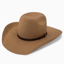 Resistol Men's Hooey by Day Money 4X Cowboy Hat Pecan 7 1/4
