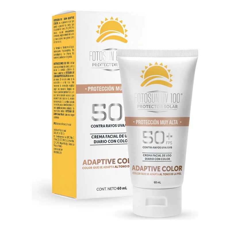 Fotosun Protector Solar Fps Adaptive Color 60ml 3pack