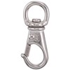 Stainless Steel Metal Fittings, Swivel Snap, Wire Diameter 0.1 inch