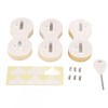 Fin Box Plug 5° 0° 5° Shockproof Stable Balance Sturdy