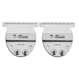 Wide T-Blade Compatible with Oster Finisher Trimmer Model 59 and T-Finisher Trimmer,For Creating Clean Hairlines or Grooming Small Pets Cuts Hair to 1/125"-0.2mm(2Pack)