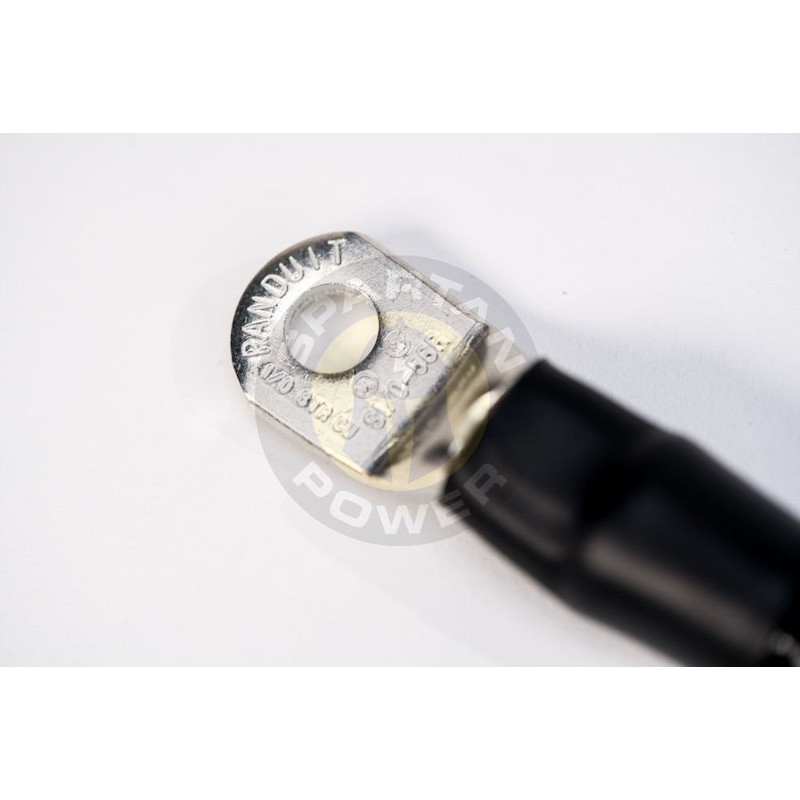 Preassembled 4 AWG 5 Foot Alligator Clamp Battery Cable Set