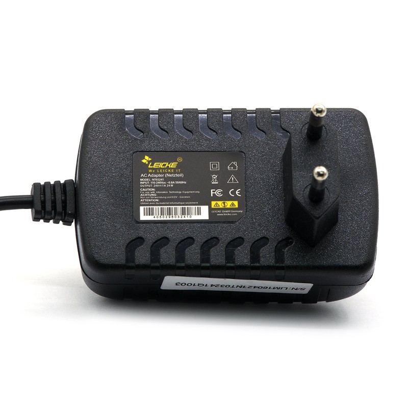 LEICKE Ull Universal Power Supply, 5.5 x 2.5 mm Plug