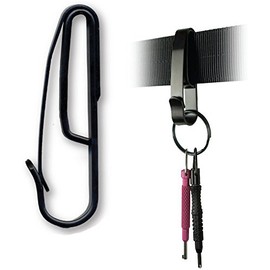 Zak Tool Tactical Key Ring Holder - ZAK-54 Key Ring Holder – Black Fits 1.75 Inch Wide Belt.