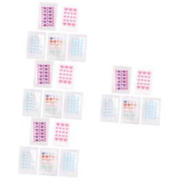 minkissy 5sets Nail Stickers Waterproof Stickers Patch Face Patches Supplies Supplies Hydrocolloid 5sheets*5