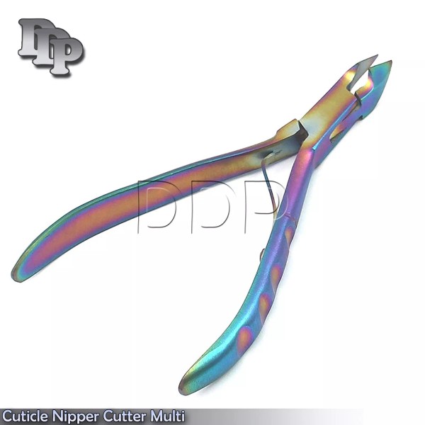 DDP Professional Titanium Coded Cuticle Nipper Remover Pedicure Clipper Nail