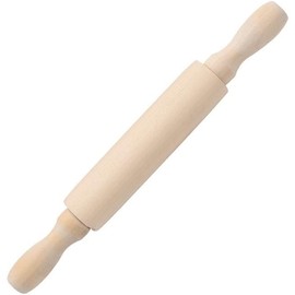 Wooden Mini Rolling Pin Baking Small Dough Rolling Pin for Fondant Pastry Pizza Crafting and Imaginative Play for Christmas Presents Mini Rolling Pin Rolling Pins Baking Tools (6 Inch)