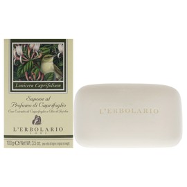 L'Erbolario Perfumed Bar Soap – Gently Scented Body and Hand Soap Bar – Moisturizing and Nourishing with Natural Extracts – Honeysuckle - 3.5 oz