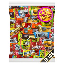 Chocolate and Candy Variety Pack - 10 LB Assorted Chocolate Candy Bulk - Bulk Bag Mix - Individually Wrapped - Chocolates - Variety Bag