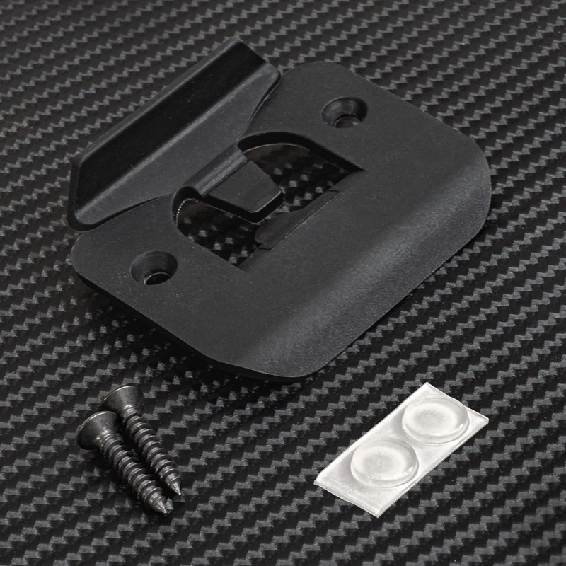 Enhanced Door Silencer Strike Plate with Adhesive Bump Stops -