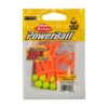 Berkley PowerBait Floating Mice Tails Fishing Bait, Chartreuse/Fluorescent Orange, 3in