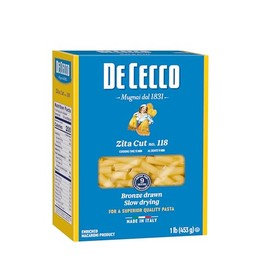De Cecco De Cecco Pasta, Penne Rigate No.41, 1 Pound (Pack of 12) - Made in Italy, High in Protein & Iron, Bronze die