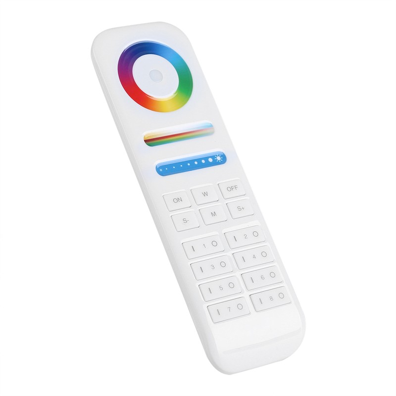 Milight 2.4G Wireless 8-Zone Remote Controller for RGB+CCT LED Bulbs