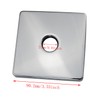DGBRSM Shower Flange Cover 3.5 Inch Extra Large Square Escutcheon