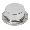 Mechanical Timer Accurate Quiet Counting Loud Alarm Sound Silver Timing