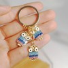 Bag Charms Cute Owl Keychain Purse Charms for Handbags Bling