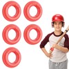 [5 Packs] Baseball Bat Grip Choke Up Rings for Youth