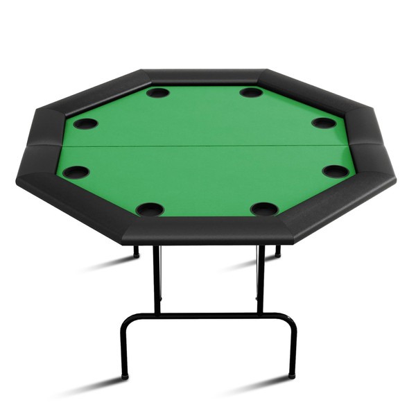Poker Table for 8 Players, Octagon Foldable Poker Table with