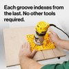 MICROJIG MatchFit Grid Routing Guide – Precision Tool for Dovetail