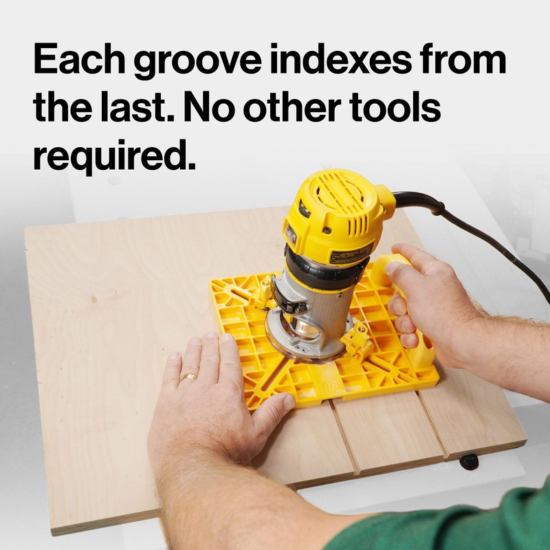 MICROJIG MatchFit Grid Routing Guide – Precision Tool for Dovetail