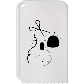 Azeeda 'Essentials For Sewing ' Plastic Ice Scraper (IC00041428)