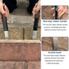 Heavy-Duty Paver Puller & Extractor Tool, Steel Paver Lifter with