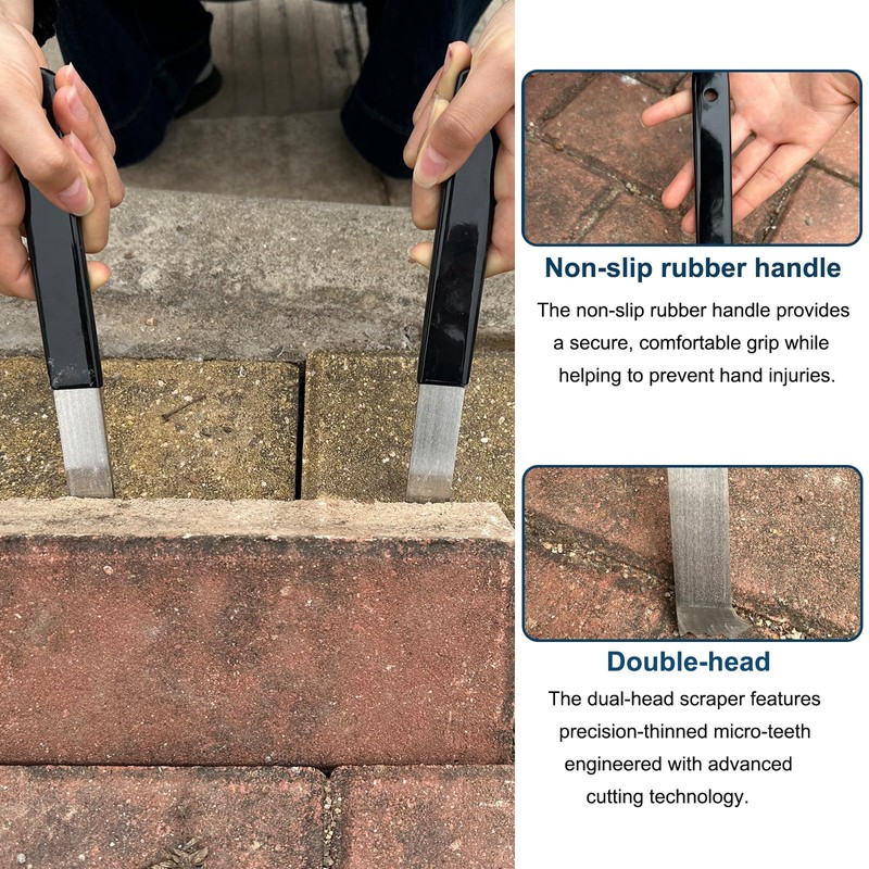 Heavy-Duty Paver Puller & Extractor Tool, Steel Paver Lifter with