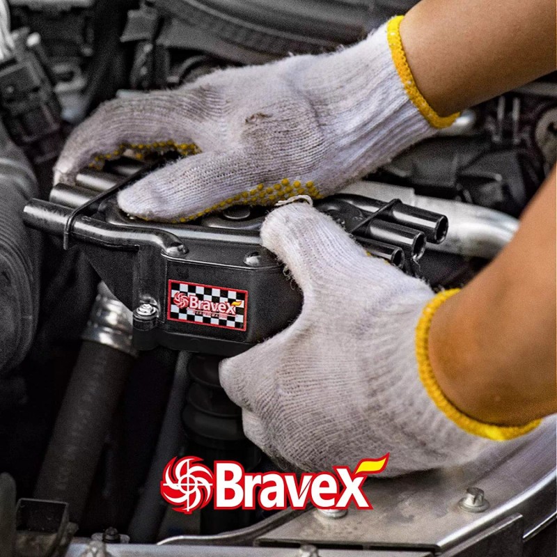 Bravex Distributor Cap and Rotor Kit Brass Terminals For Chevy