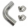 Closmos 304 Stainless Steel 90 Degree Elbow Hose Barb Fitting,