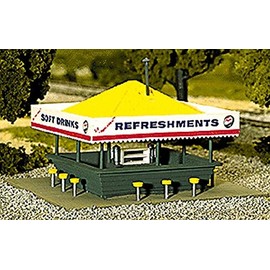 Refreshment Stand Kit HO Scale Atlas Trains