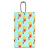 French Fries and Soda Pop Pattern Luggage Card Suitcase Carry-On