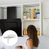 Wisebom Shelf Brackets Supports Shelf Support Pin, Pack of 20