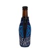 Bud Light Beer Bottle Cooler Sleeve, Navy Blue with Zipper,