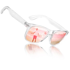 Sunier Sunglasses Men Women Polarized Blenders Eyewear Retro Classic Square Frame Shades SR003