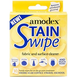 Amodex Products 10029 Stain Swipe Surface Cleaner Towelettes 10/Pkg