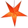 GURU SHOP Foldable Advent Luminous Paper Star, Christmas Star 40