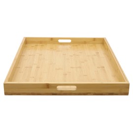 Noodle Board Stove Cover, 30" x 22" Pine Wood Stove Top Covers For Electric Stove & Gas Burners, Cutting Board Over The Stove With Built In Handles (Old-white)