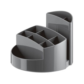 Han Rondo 17460-90, Desk Receptacle, Elegant, High Gloss, Premium Quality with 9 Compartments